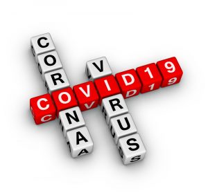 covid-19 letter blocks