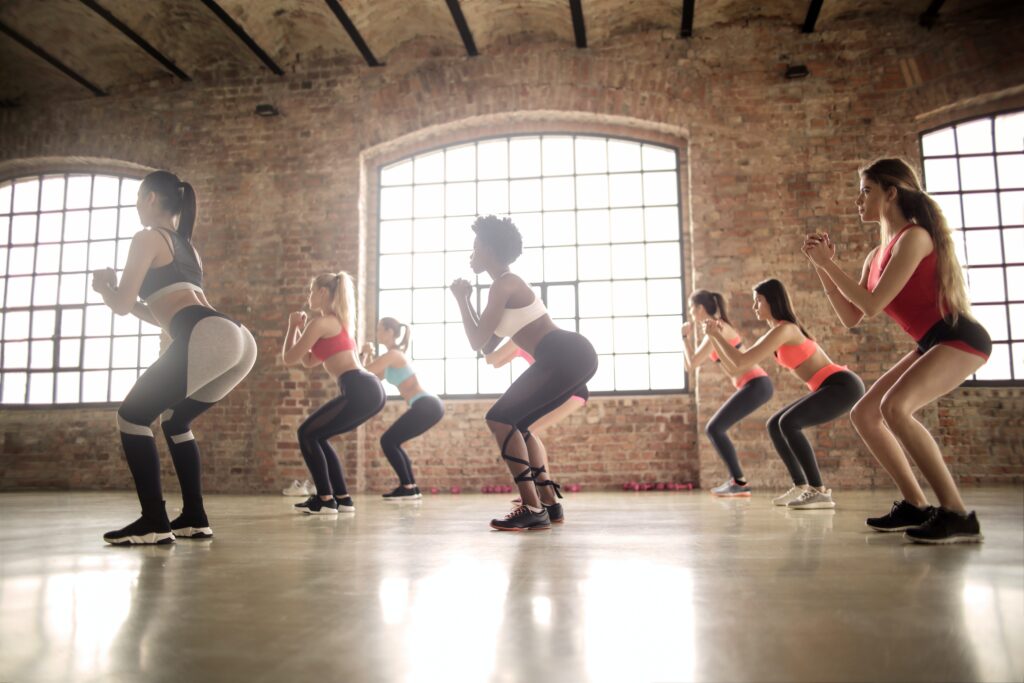 squat - bodyweight exercise