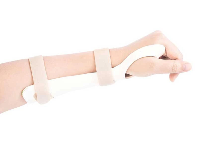 custom splint after a tendon injury