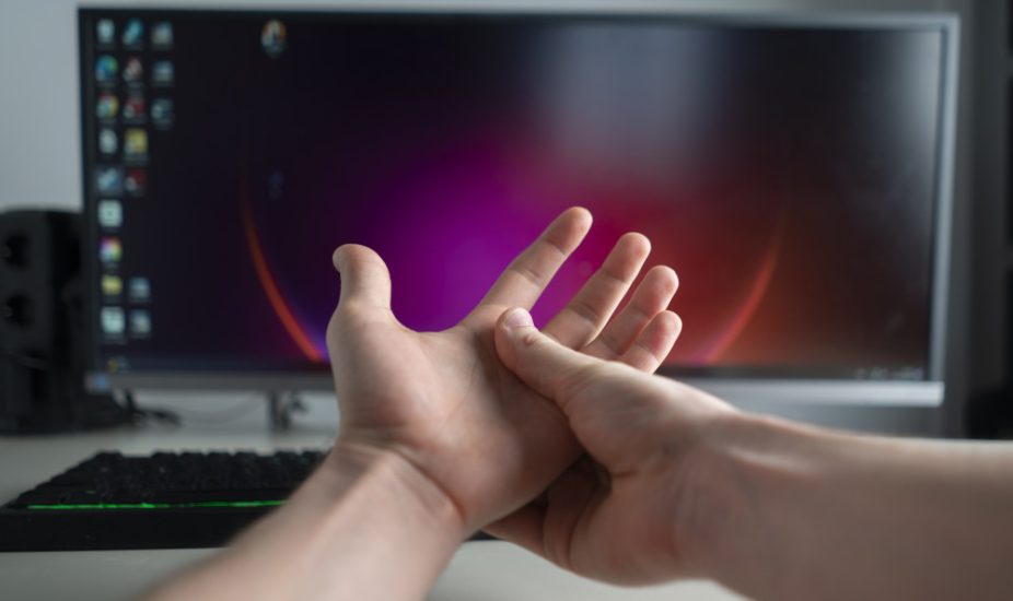 wrist pain from gaming